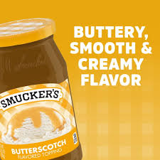 USA Smucker’s Butterscotch Topping – 347gm