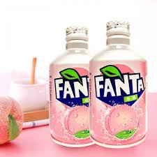 Japanese Fanta White Peach Bottle 300ml