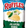 Ruffles Jalapeno Ranch Potato Chips 184gm