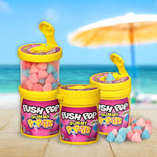 USA Push Pop Gummy Popits – 58g