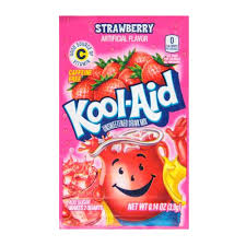USA Kool Aid Sachets Single - Strawberry