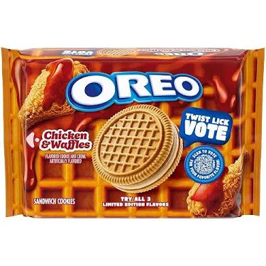 USA Oreos - Chicklen & Waffles - Family Pack 303gm LIMITED EDITION