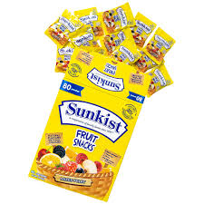 Sunkist Fruit Snacks – 80 Pack