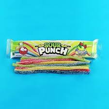 USA Sour Punch - Rainbow Straws 57gm