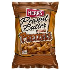 USA Herr's Peanut Butter Filled Pretzels - 113gm