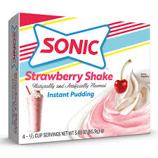 USA Pudding and Pie Filling - Sonic Strawberry Shake 85gm