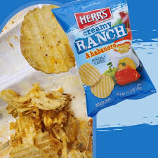 USA Herr's Potato Chips - Creamy Ranch and Habanero - 170gm