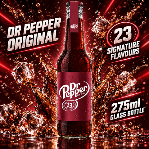 Polish Dr Pepper Glass Bottle 275ml - Original