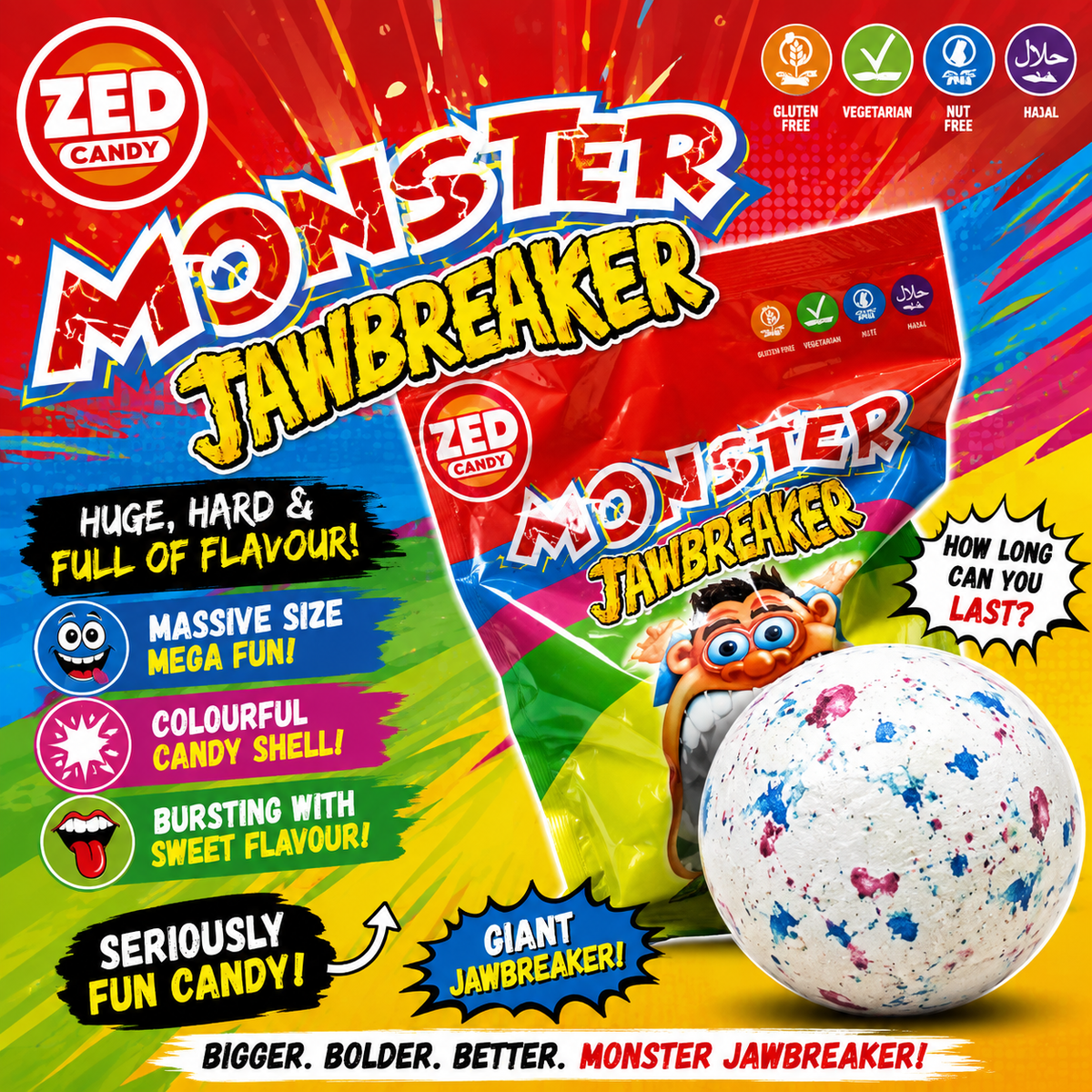 Candy Jawbreaker - 240gm