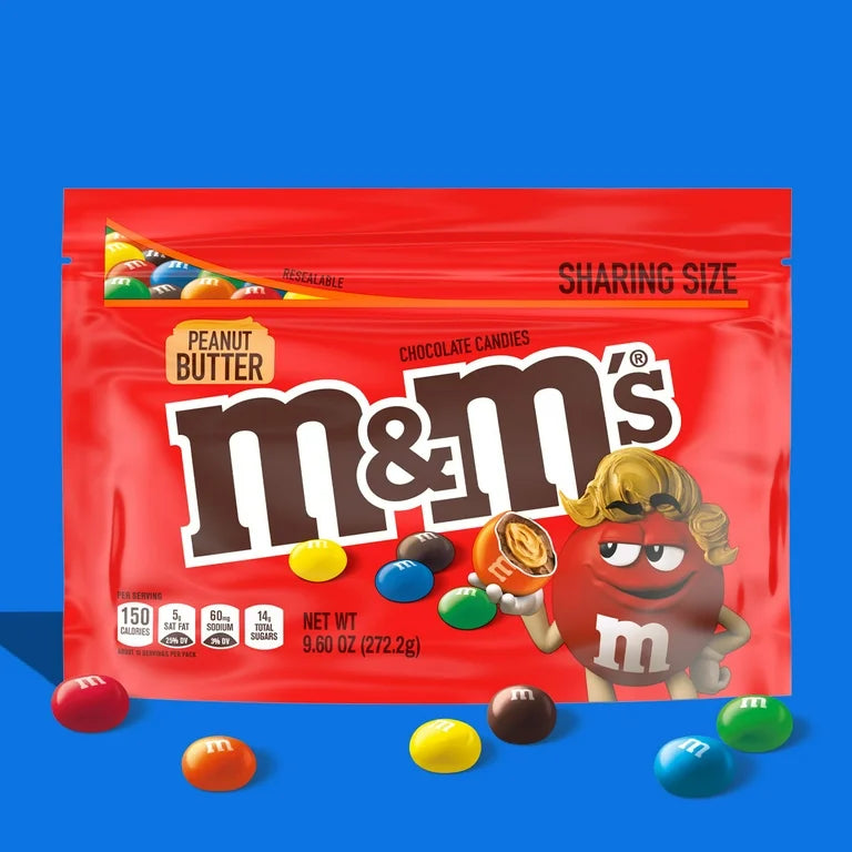 USA M&M's Peanut Butter - Share Size 255gm