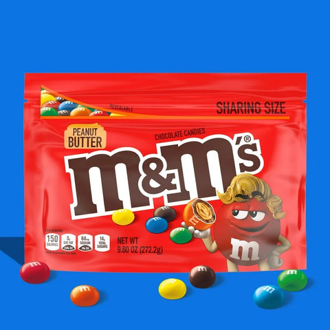USA M&M's Peanut Butter - Share Size 255gm