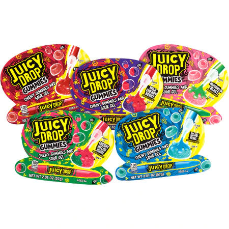 Juicy Drop Gummies + Sour Gel