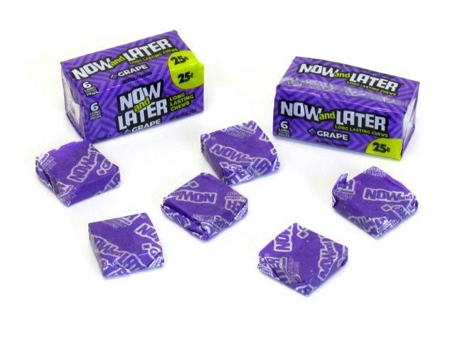 Now and Later Grape x6