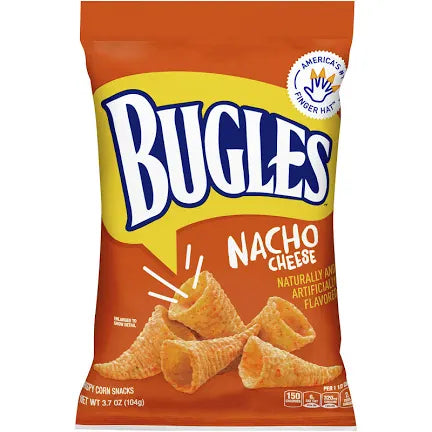 Bugles Nacho Cheese 104gm