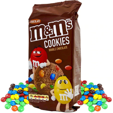 M&M’s Double Chocolate Cookies