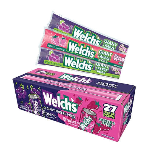Welch's Giant Freeze Pops x27