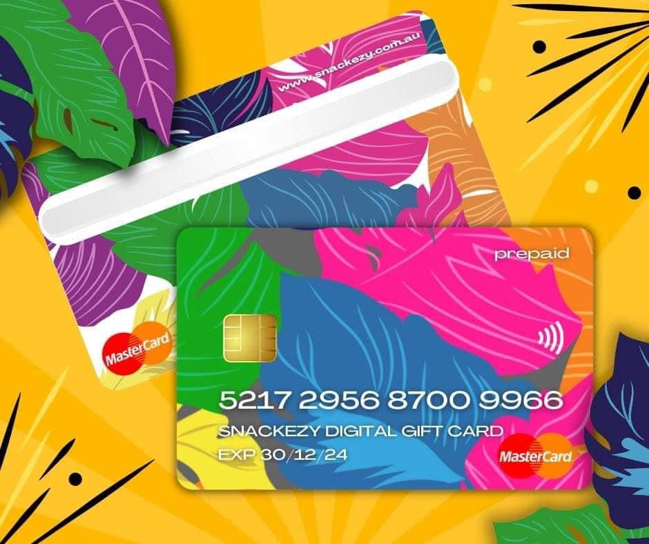 SnackEzy Gift Cards NEW TERMS MUST READ AND AGREE