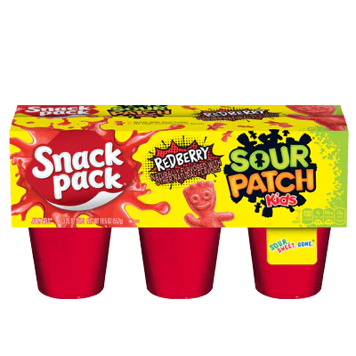 Sour Patch Red Berry Snack Pack x6