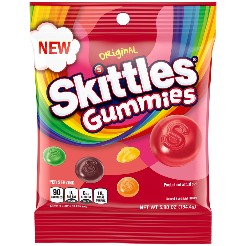 US Skittles Original Gummies 164.4g