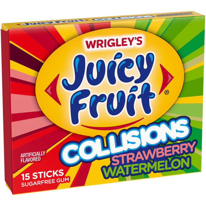 Juicy Fruit Collisions Strawberry Watermelon x15 pack