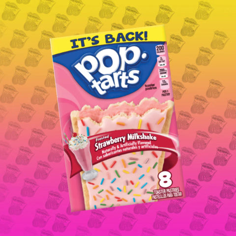 USA Pop Tarts x8 - Frosted Strawberry Milkshake