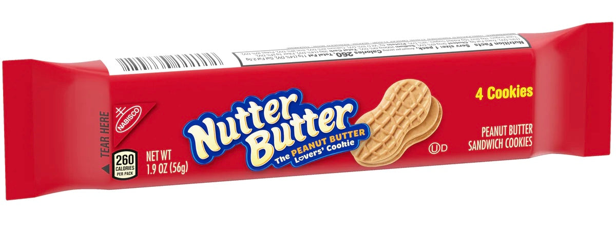 Nutter Butter x4 Cookies - Nabisco