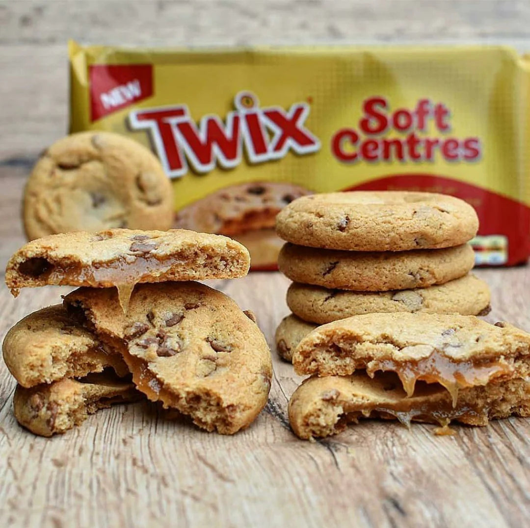 Twix Soft Centre Cookies