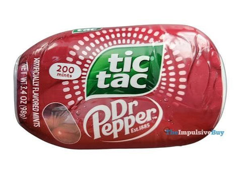 USA Exclusive - Dr Pepper Tic Tac XXL Box