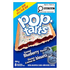 USA Pop Tarts x8 - Frosted Blueberry