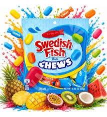 USA Sweedish Fish Chews - 60gm