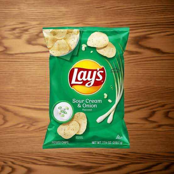 USA Lays Chips - Sour Cream & Onion 184gm
