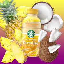 USA Starbucks Paradise Drink – Pineapple Passionfruit & Coconut Milk 405ml
