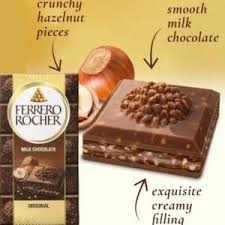 UK Ferrero Rocher Original Block 90gm
