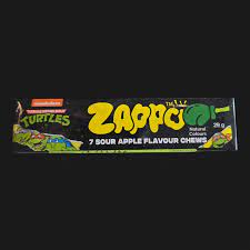 Zappo - Sour Green Apple TMNT Single Pack