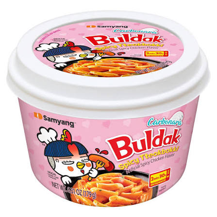 Samyang Buldak Carbonara Tteokbokki 179gm
