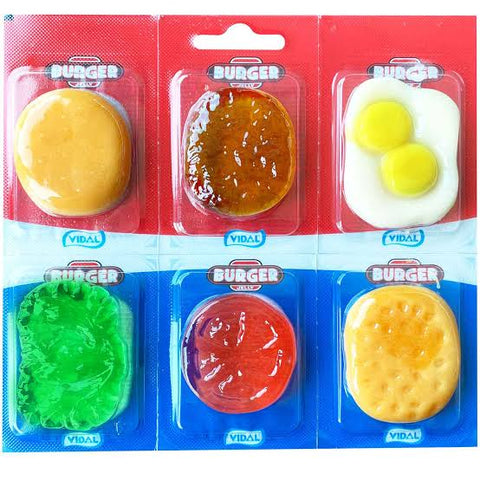 Vidal "Make your Own Hamburger" Jelly - 6x Packs