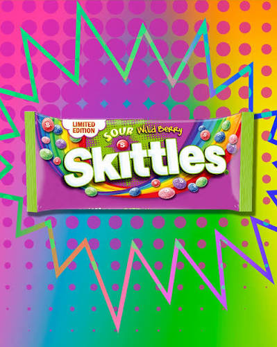 USA Skittles Sour Wildberry - 93.6gm