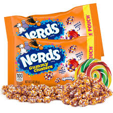 USA Nerds Gummy Clusters – Spooky Halloween Edition – 85gm Bag