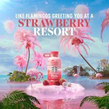 USA Starbucks Pink Drink  - Strawberry Acai & Coconut Milk 405ml
