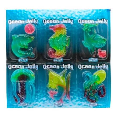 Vidal Ocean Jelly - 6x Packs