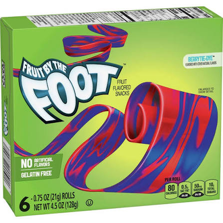 USA Fruit by the Foot x6 - Berry Tie Dye
