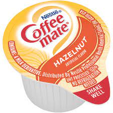 US Coffee Mate Liquid Hazelnut Individual