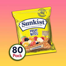 Sunkist Fruit Snacks – 80 Pack