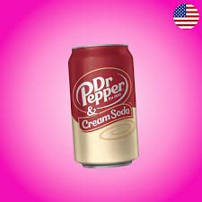 USA Dr Pepper Cream Soda- Single 355ml Can
