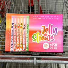 Jumbo Jelly Straws x150pack