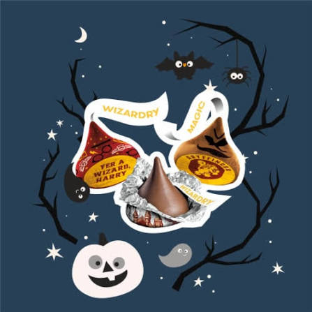USA Hershey's Kisses Harry Potter Sorting Hat - 59gm