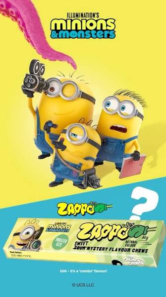Zappo Sour Minions Mystery – Single Pack