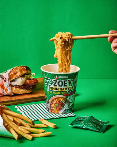 Nongshim Shin Ramen Cup - Burger Hero "Zoe"