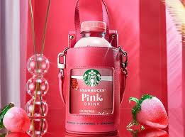 USA Starbucks Pink Drink  - Strawberry Acai & Coconut Milk 405ml