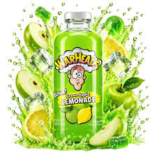 USA Warheads Lemonade 473ml - Sour Green Apple